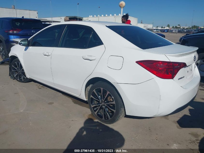 2019 Toyota Corolla Se VIN: 2T1BURHE2KC184061 Lot: 37961435