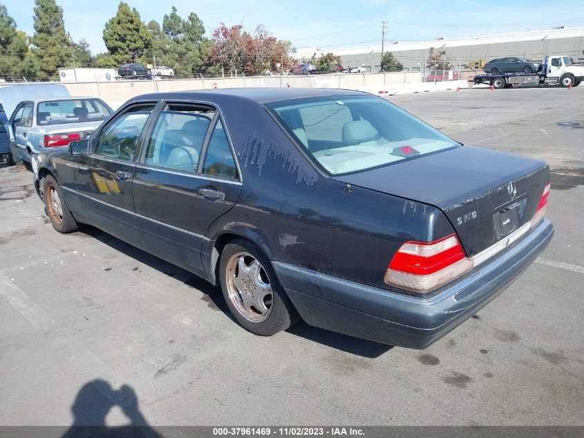 1997 Mercedes-Benz S-Class Base (A5) Lwb VIN: WDBGA33G5VA341593 Lot: 37961469