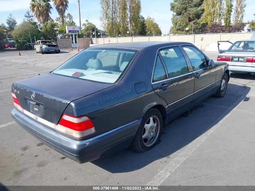 1997 Mercedes-Benz S-Class Base (A5) Lwb VIN: WDBGA33G5VA341593 Lot: 37961469