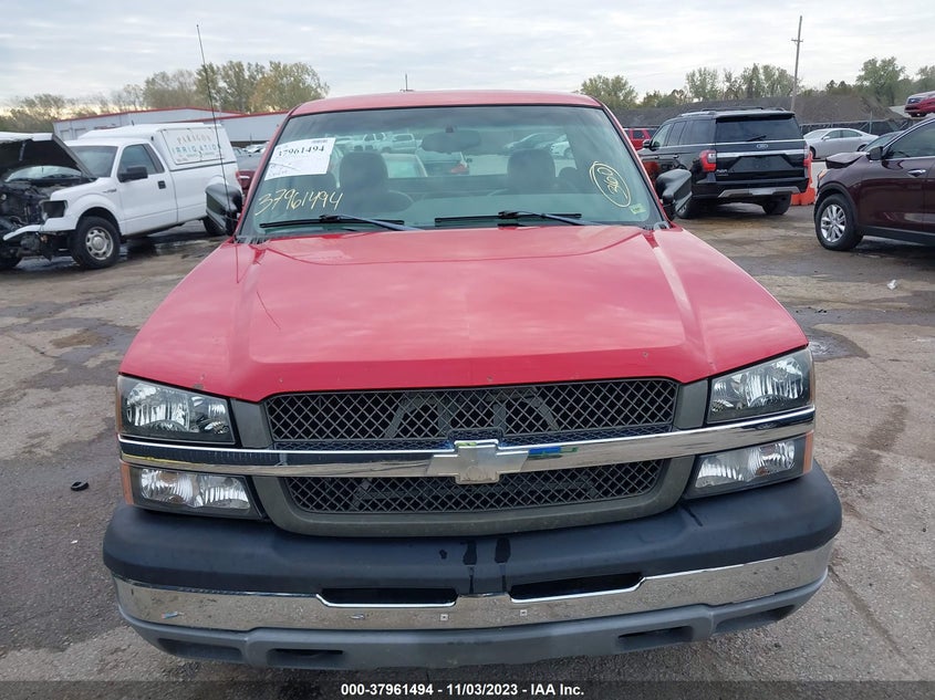 2003 Chevrolet Silverado 1500 Work Truck VIN: 1GCEC14T43Z188299 Lot: 37961494