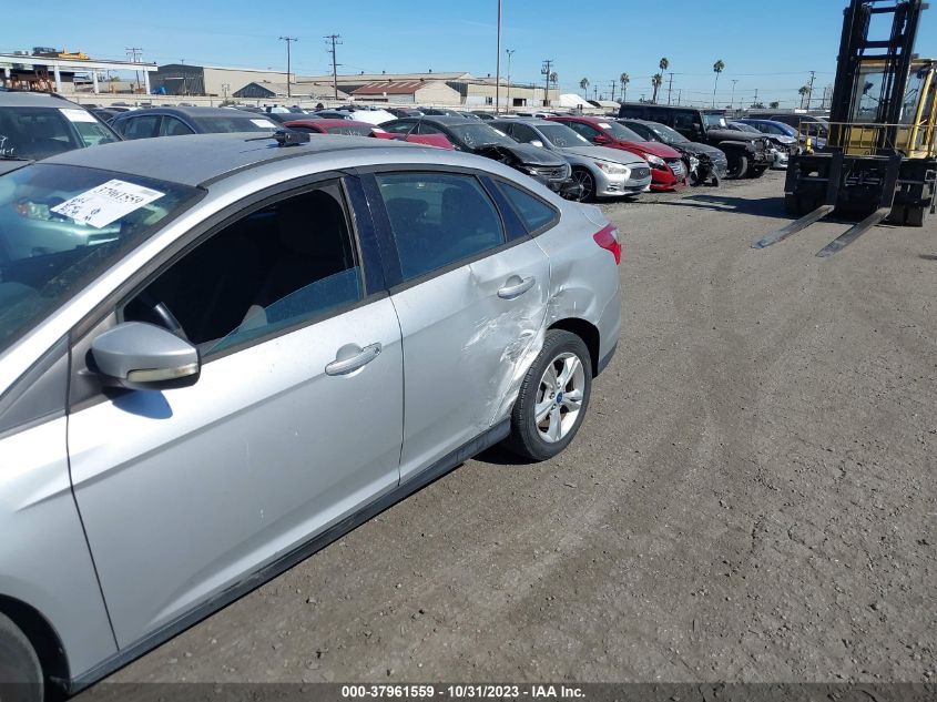 2013 Ford Focus Se VIN: 1FADP3F20DL376263 Lot: 37961559