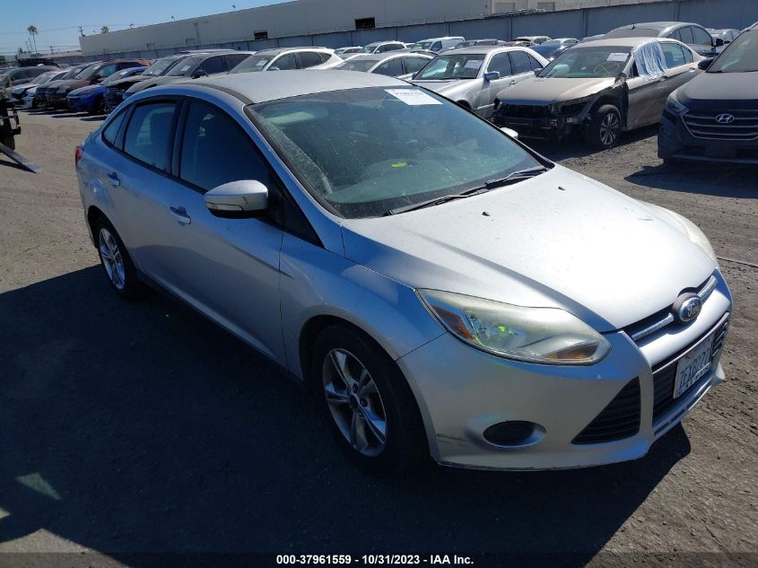 2013 Ford Focus Se VIN: 1FADP3F20DL376263 Lot: 37961559