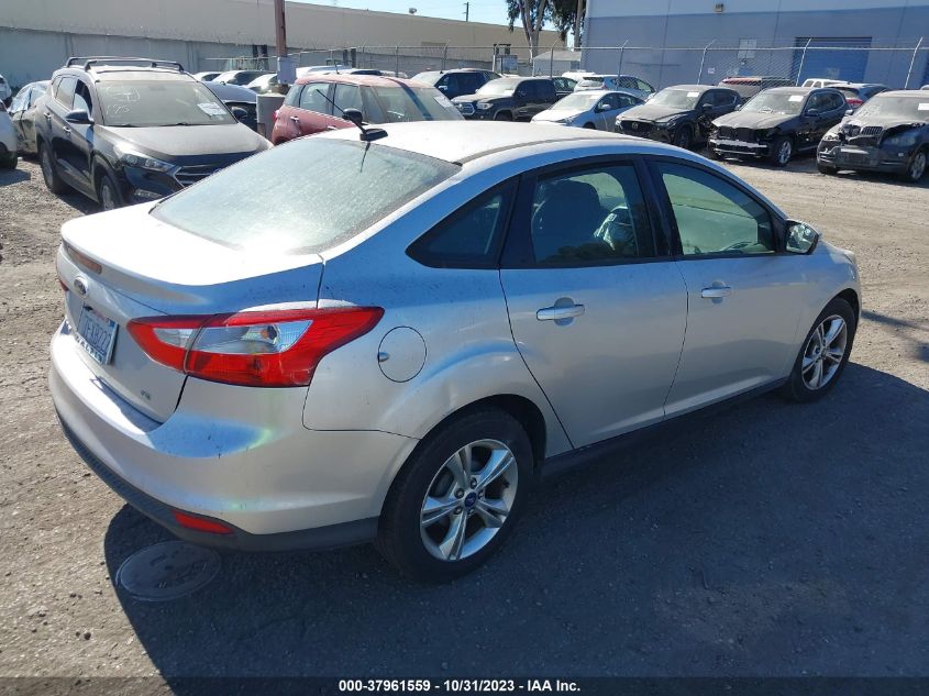 2013 Ford Focus Se VIN: 1FADP3F20DL376263 Lot: 37961559