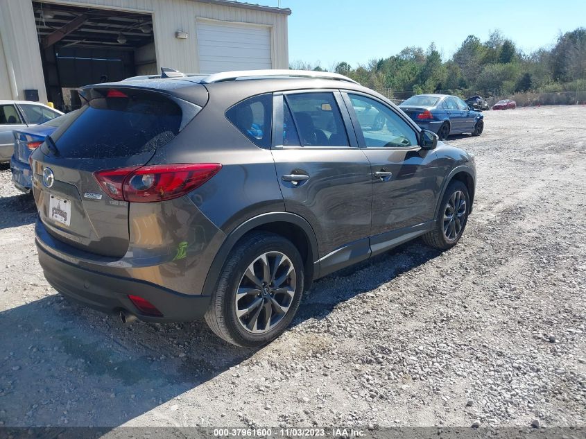 2016 Mazda Cx-5 Grand Touring VIN: JM3KE2DY5G0665063 Lot: 37961600