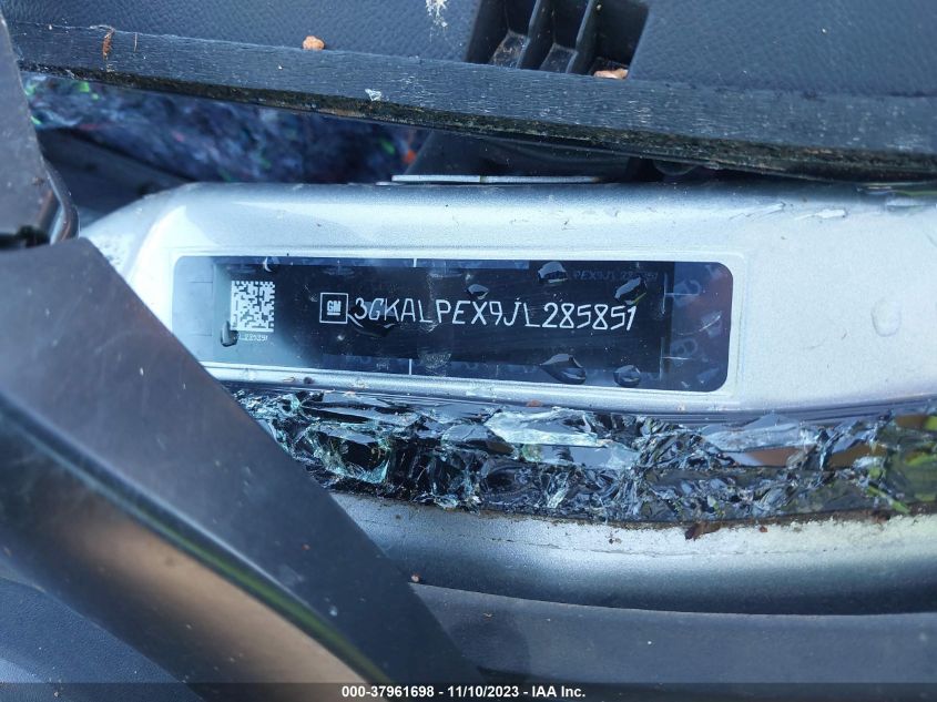 2018 GMC Terrain Slt VIN: 3GKALPEX9JL285851 Lot: 37961698