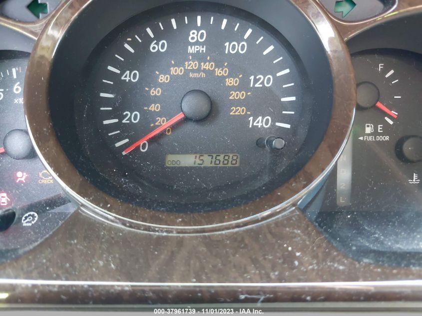 2003 Toyota Highlander Limited VIN: JTEHF21A630104691 Lot: 37961739