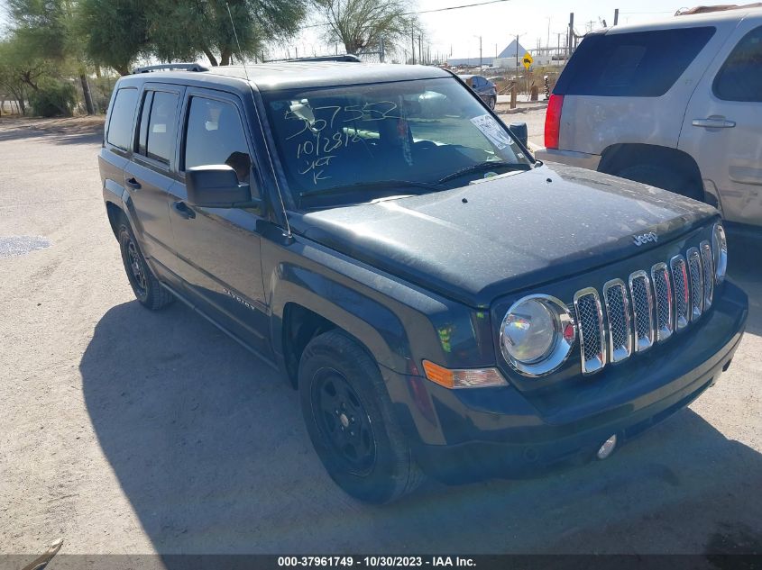 2016 Jeep Patriot Sport VIN: 1C4NJPBB0GD502777 Lot: 37961749