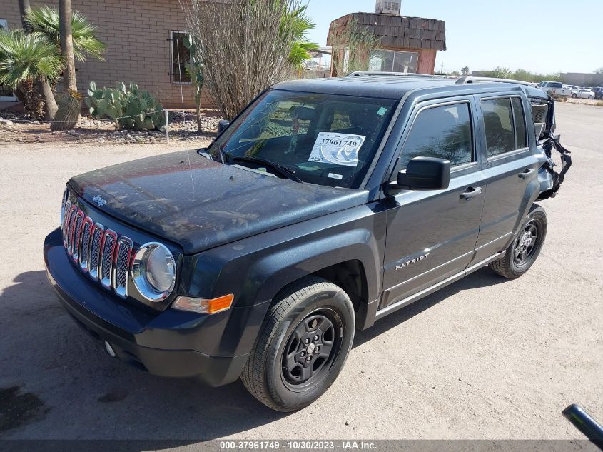 2016 Jeep Patriot Sport VIN: 1C4NJPBB0GD502777 Lot: 37961749