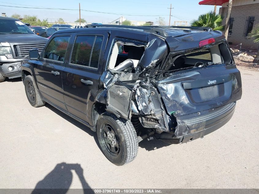 2016 Jeep Patriot Sport VIN: 1C4NJPBB0GD502777 Lot: 37961749