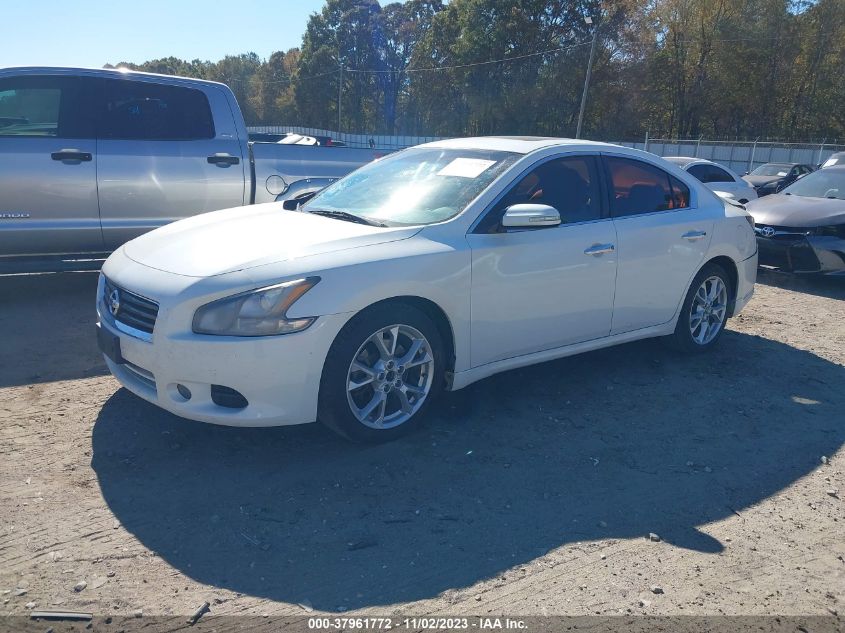 2013 Nissan Maxima 3.5 Sv W/Sport Pkg VIN: 1N4AA5AP6DC801455 Lot: 37961772