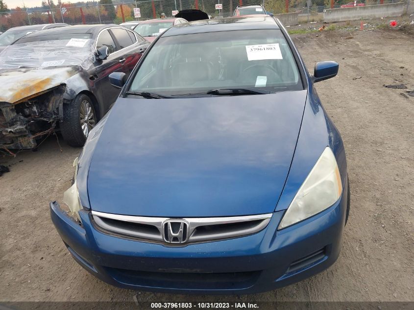 2006 Honda Accord 3.0 Ex VIN: 1HGCM66536A044926 Lot: 37961803