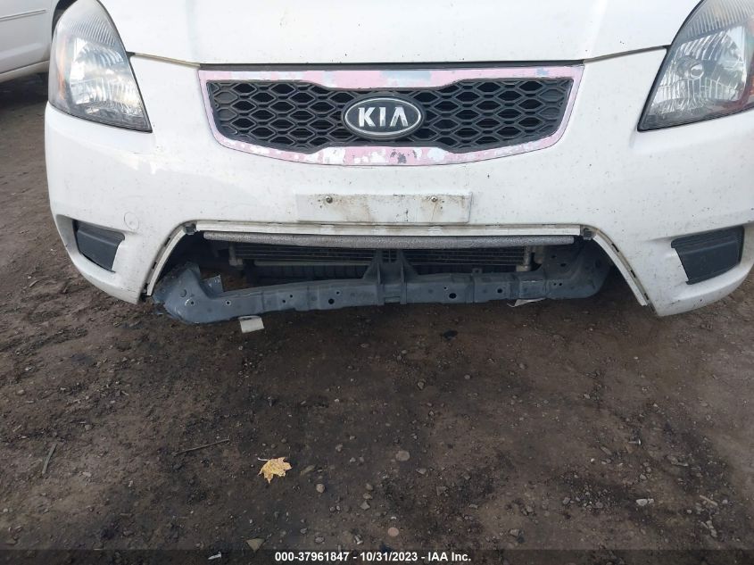 2010 Kia Rio Lx VIN: KNADH5A31A6646675 Lot: 37961847