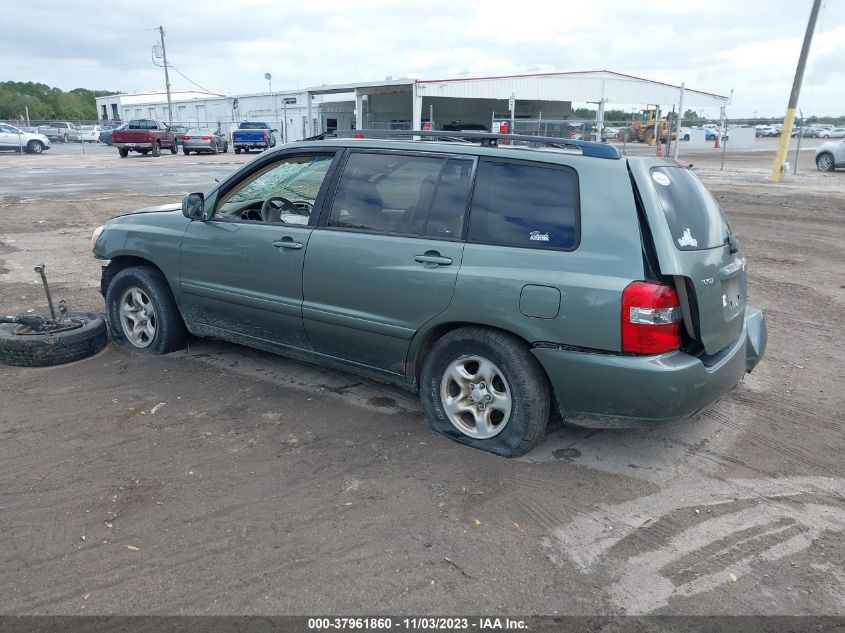 2006 Toyota Highlander VIN: JTEGD21A460132558 Lot: 37961860