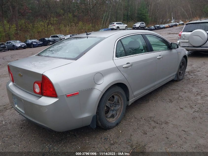 2008 Chevrolet Malibu Ls VIN: 1G1ZG57B68F168413 Lot: 37961906