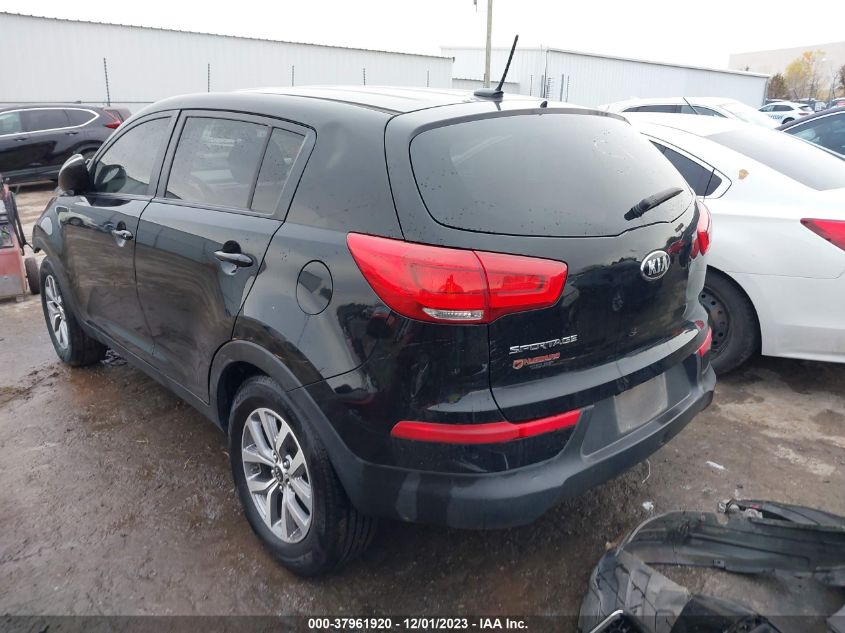 2015 Kia Sportage Lx VIN: KNDPB3AC1F7774292 Lot: 37961920