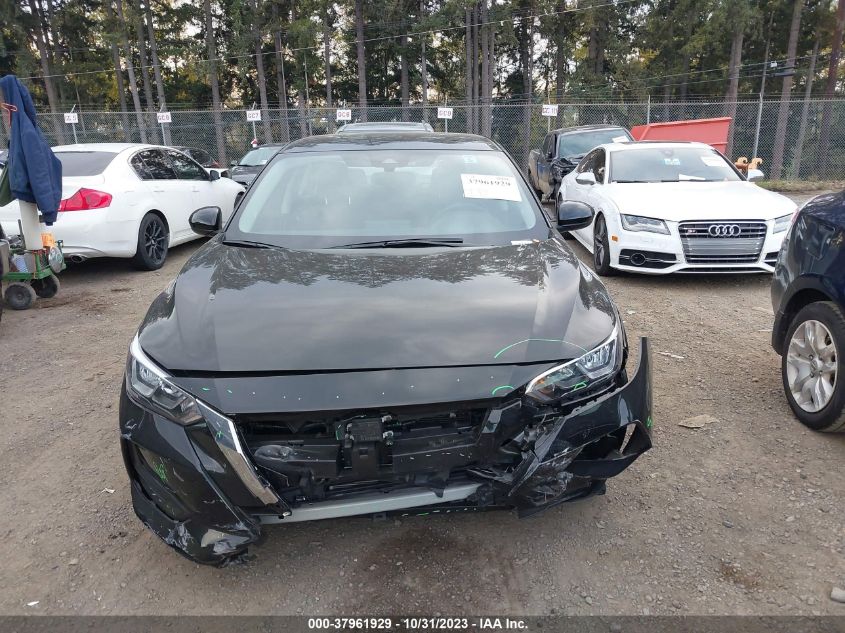 2022 Nissan Sentra S Xtronic Cvt VIN: 3N1AB8BV2NY281210 Lot: 37961929