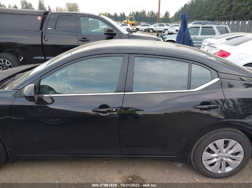 2022 Nissan Sentra S Xtronic Cvt VIN: 3N1AB8BV2NY281210 Lot: 37961929