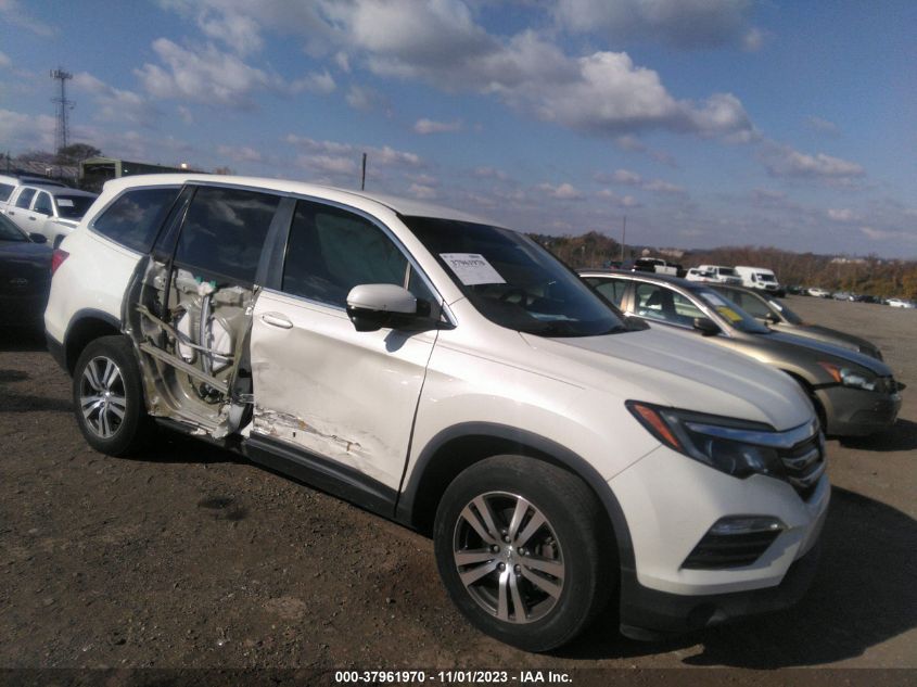 2017 Honda Pilot Ex VIN: 5FNYF6H34HB061092 Lot: 37961970