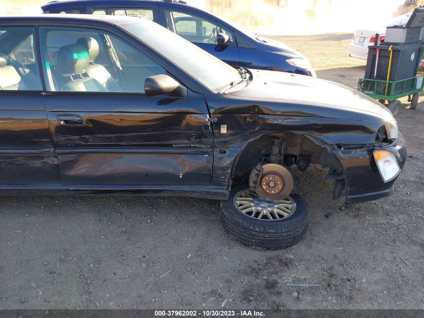 1999 Subaru Legacy 2.5Gt VIN: 4S3BD6756X6256684 Lot: 37962002