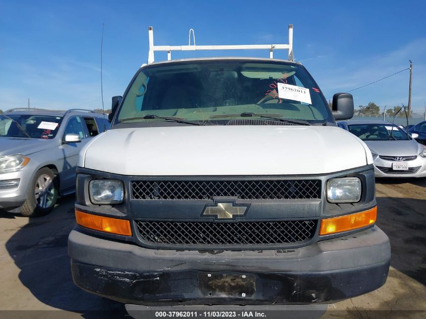 2015 Chevrolet Express Cargo Van VIN: 1GCWGFCF2F1256071 Lot: 37962011