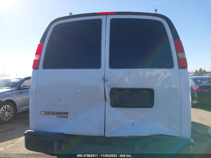 2015 Chevrolet Express Cargo Van VIN: 1GCWGFCF2F1256071 Lot: 37962011