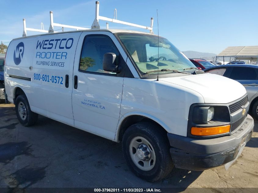 2015 Chevrolet Express Cargo Van VIN: 1GCWGFCF2F1256071 Lot: 37962011