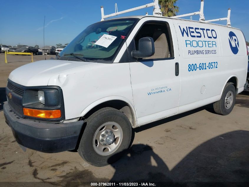 2015 Chevrolet Express Cargo Van VIN: 1GCWGFCF2F1256071 Lot: 37962011