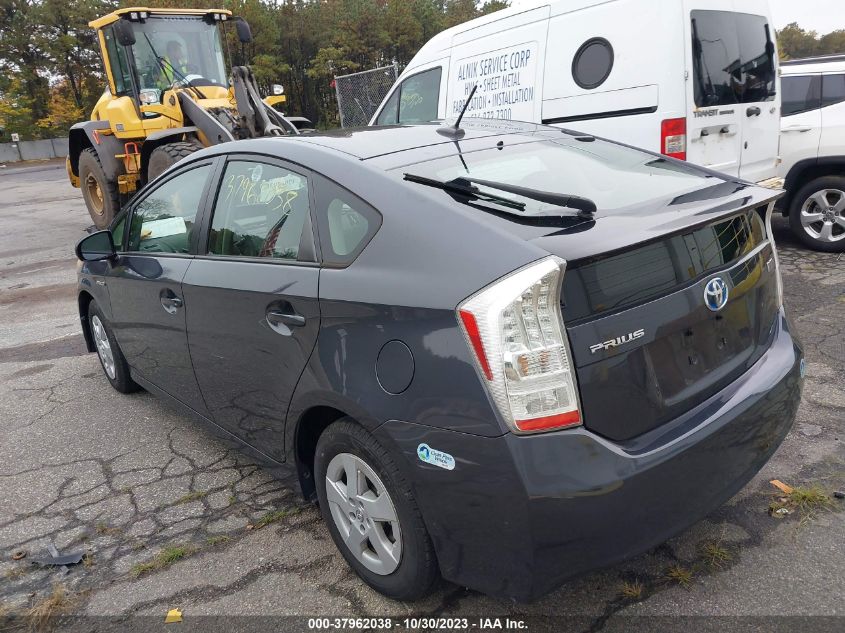 2011 Toyota Prius Three VIN: JTDKN3DU0B5305710 Lot: 37962038