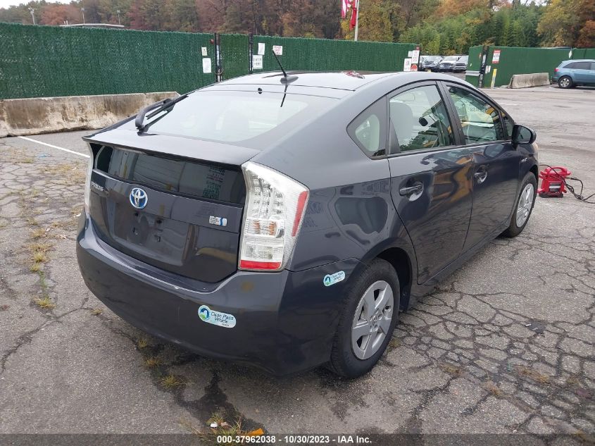 2011 Toyota Prius Three VIN: JTDKN3DU0B5305710 Lot: 37962038