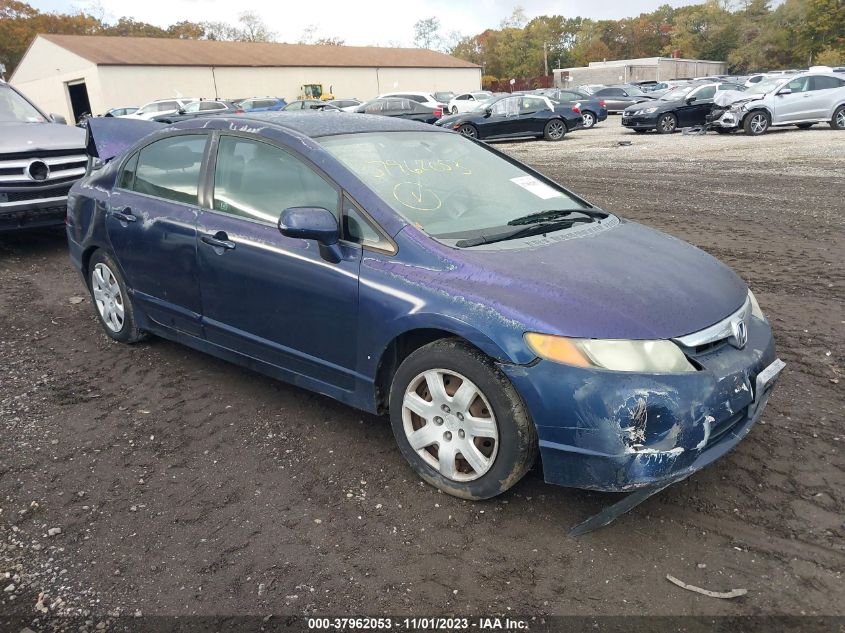 2008 Honda Civic Lx VIN: 2HGFA165X8H508632 Lot: 37962053