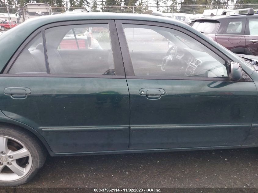 2003 Mazda Protege Dx/Es/Lx VIN: JM1BJ225431204499 Lot: 37962114