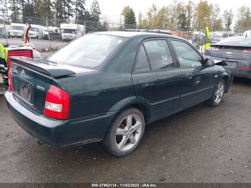 2003 Mazda Protege Dx/Es/Lx VIN: JM1BJ225431204499 Lot: 37962114