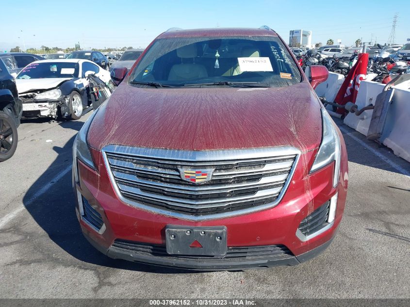 2017 Cadillac Xt5 Luxury Awd VIN: 1GYKNDRS7HZ103732 Lot: 37962152