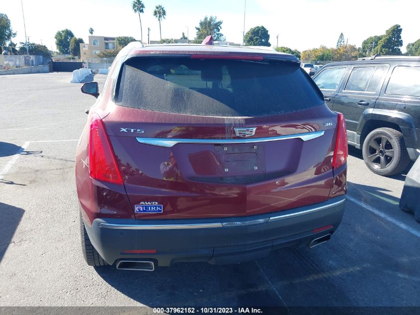 2017 Cadillac Xt5 Luxury Awd VIN: 1GYKNDRS7HZ103732 Lot: 37962152