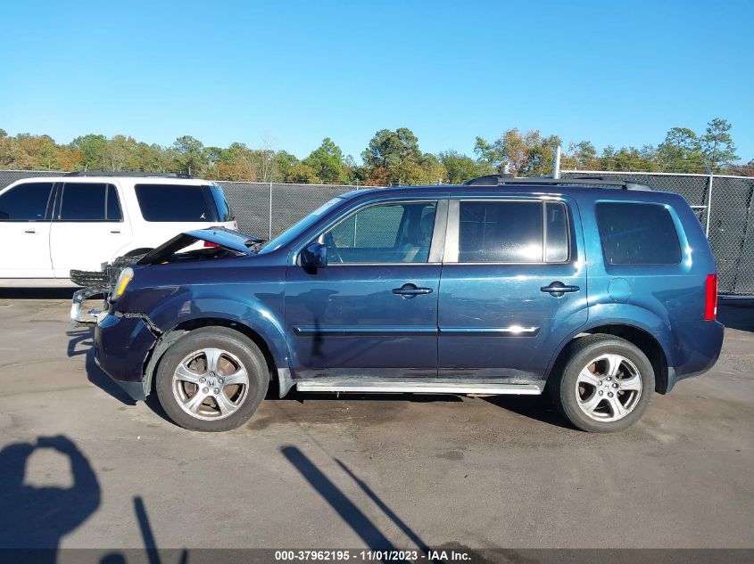 2012 Honda Pilot Ex-L VIN: 5FNYF4H59CB039104 Lot: 37962195