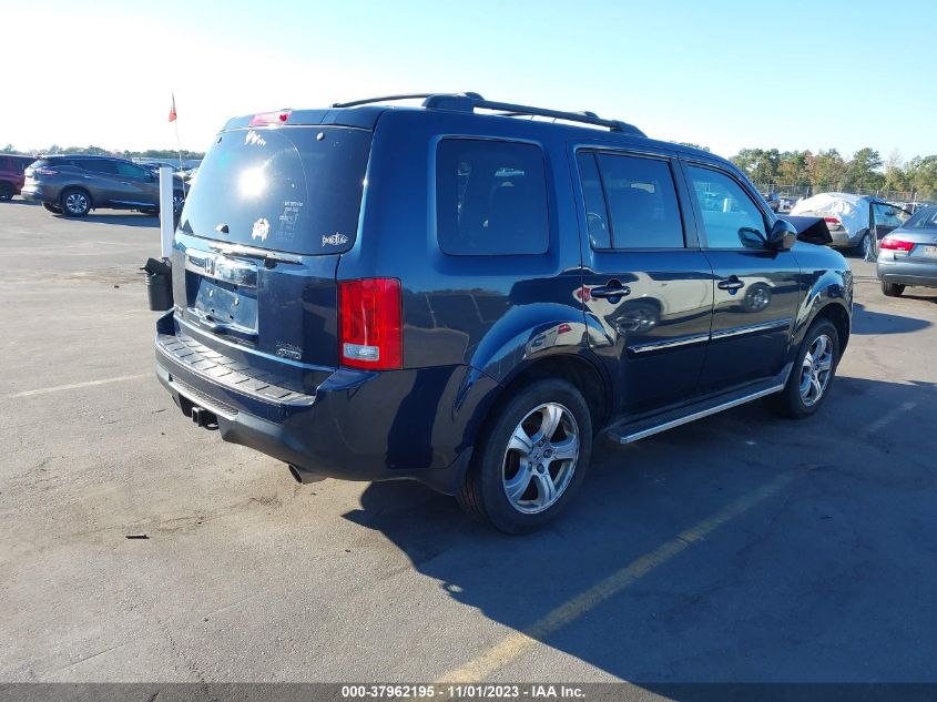 2012 Honda Pilot Ex-L VIN: 5FNYF4H59CB039104 Lot: 37962195