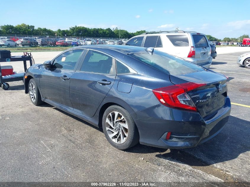 2018 Honda Civic Ex VIN: 19XFC2F71JE011261 Lot: 37962226