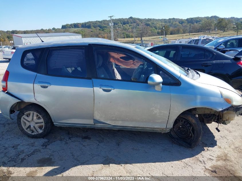 2007 Honda Fit VIN: JHMGD38467S029205 Lot: 37962324