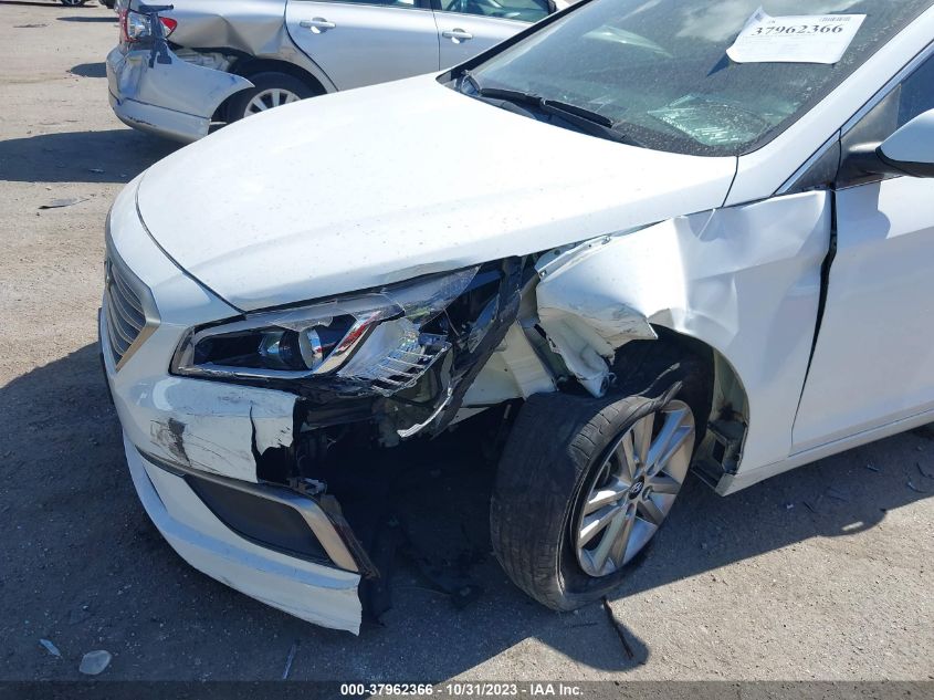 2017 Hyundai Sonata Se VIN: 5NPE24AF2HH552155 Lot: 37962366
