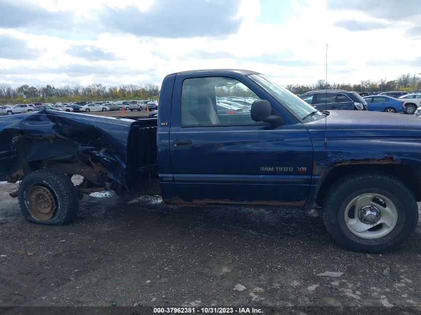 2000 Dodge Ram 1500 St VIN: 1B7HC16Z2YS579322 Lot: 37962381