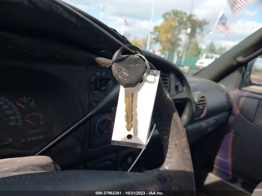 2000 Dodge Ram 1500 St VIN: 1B7HC16Z2YS579322 Lot: 37962381