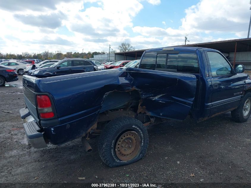 2000 Dodge Ram 1500 St VIN: 1B7HC16Z2YS579322 Lot: 37962381
