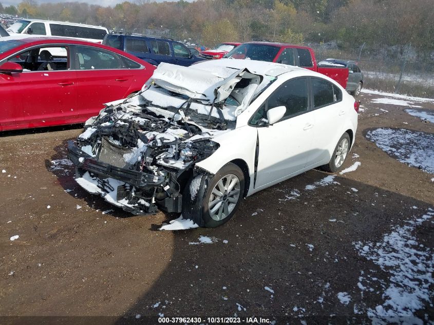 2017 Kia Forte S VIN: 3KPFL4A78HE121298 Lot: 37962430