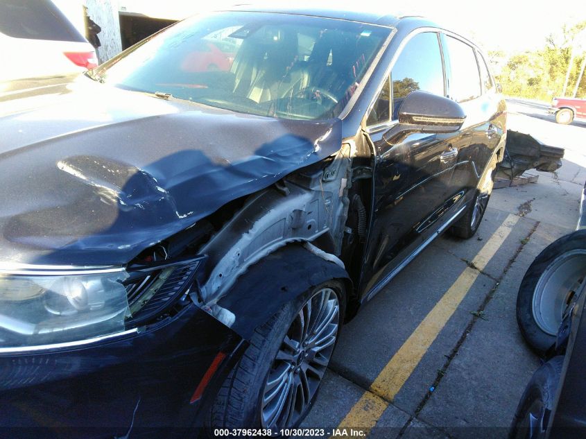 2017 Lincoln Mkx Reserve VIN: 2LMPJ8LR0HBL25343 Lot: 37962438