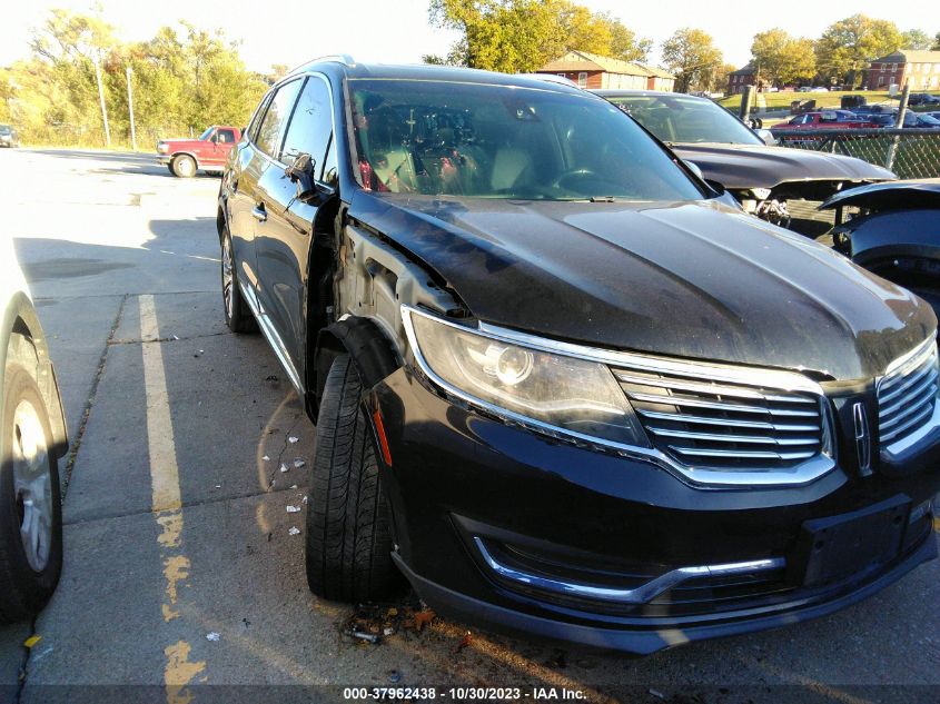 2017 Lincoln Mkx Reserve VIN: 2LMPJ8LR0HBL25343 Lot: 37962438