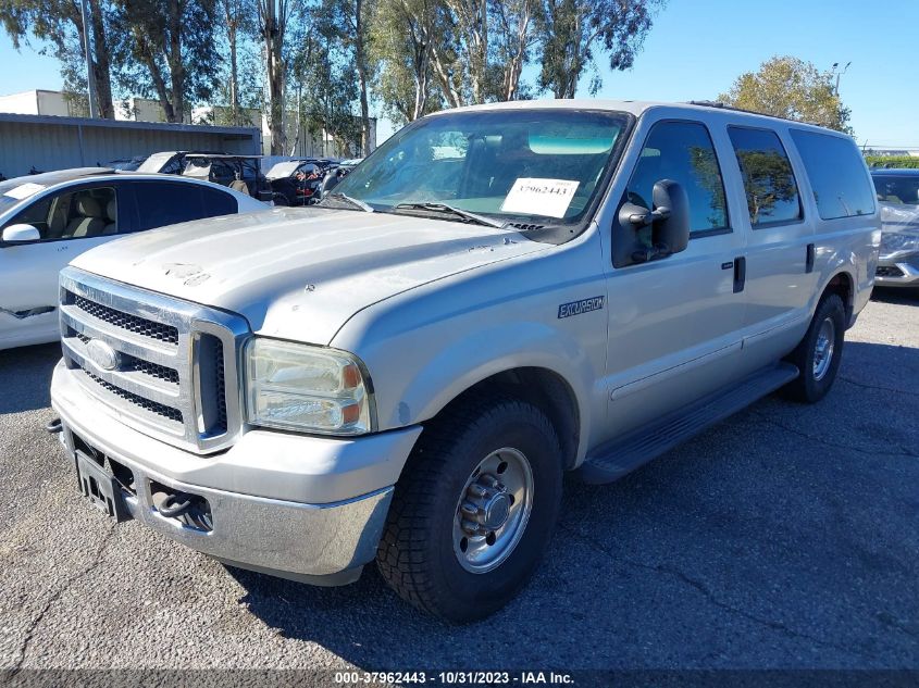 2005 Ford Excursion Xls/Xlt VIN: 1FMNU40S25ED42851 Lot: 37962443