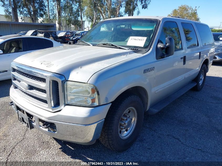 2005 Ford Excursion Xls/Xlt VIN: 1FMNU40S25ED42851 Lot: 37962443