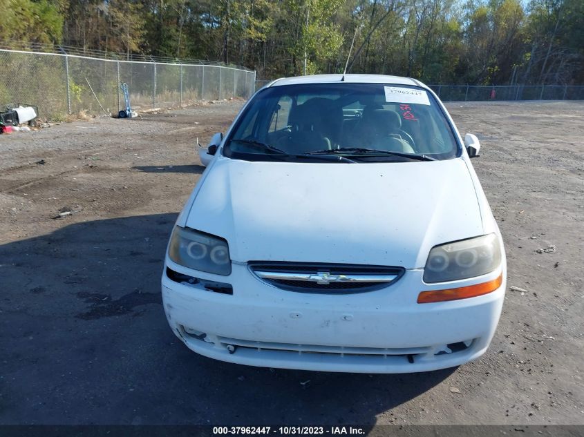 2005 Chevrolet Aveo Ls VIN: KL1TD52685B494871 Lot: 37962447