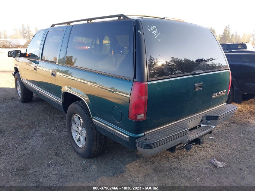 1995 Chevrolet Suburban K1500 VIN: 1GNFK16K3SJ419063 Lot: 37962466