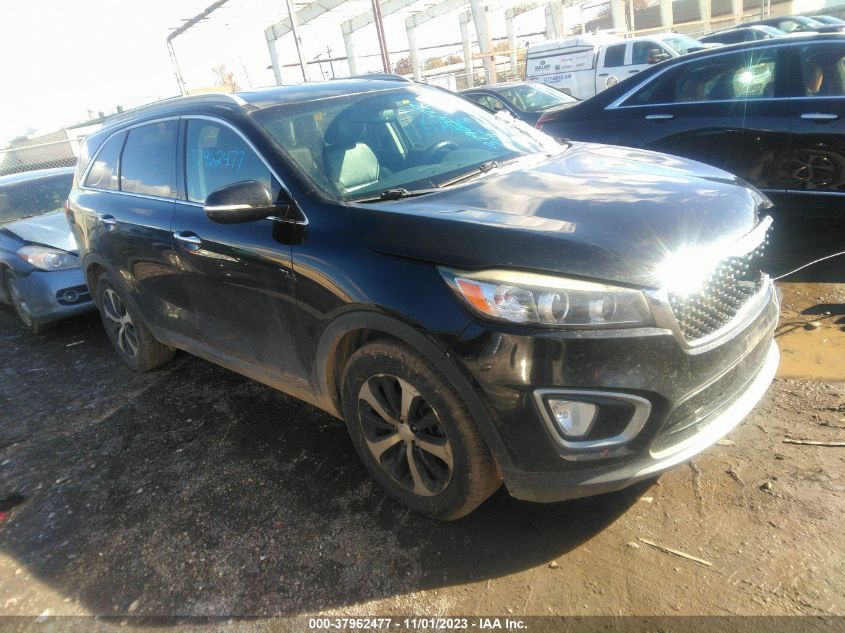 2016 Kia Sorento 3.3L Ex VIN: 5XYPHDA5XGG168449 Lot: 37962477